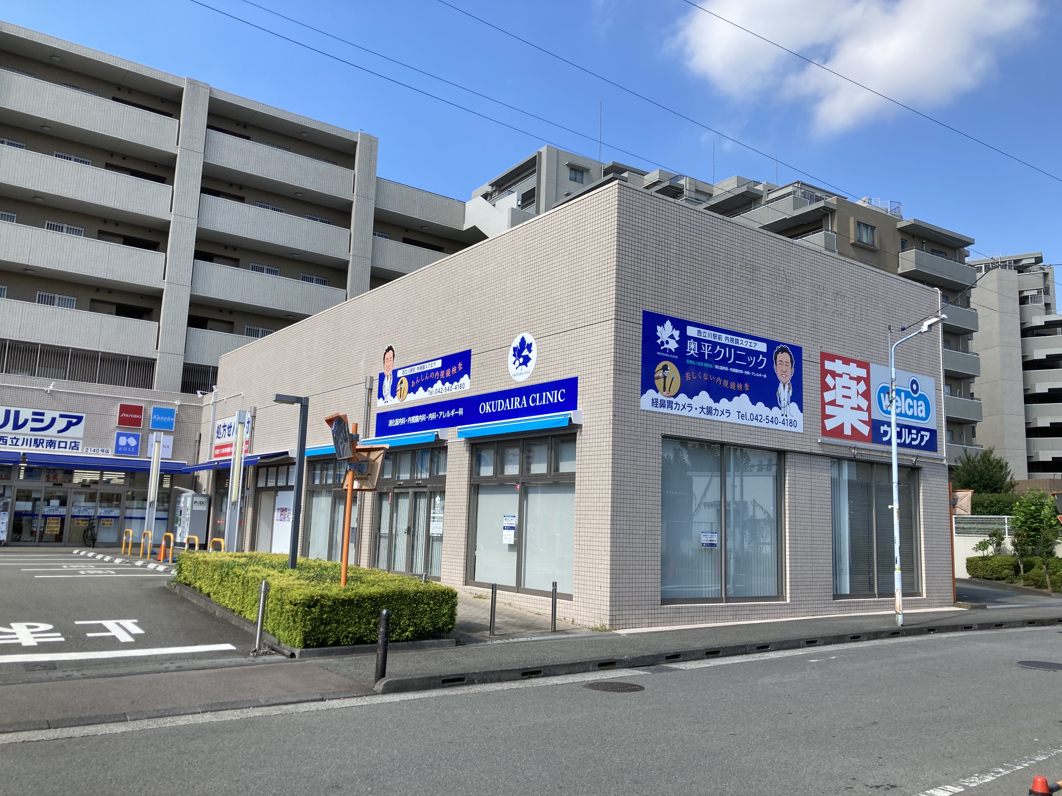 西立川駅から徒歩15秒/駐車場完備