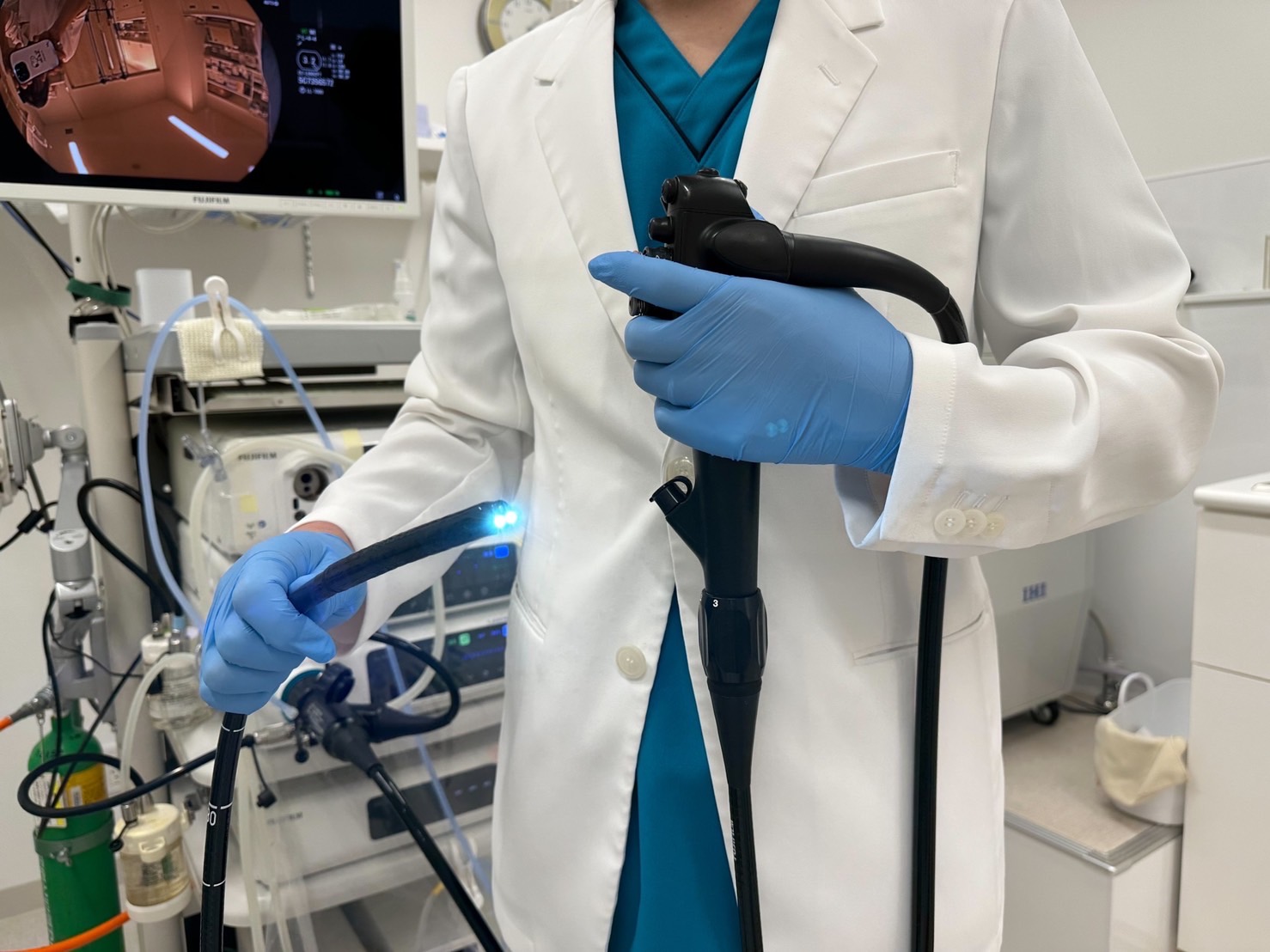 内視鏡指導医による丁寧な見落としのない精度の高い検査